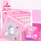 Игра дизайн комнаты в стиле Hello Kitty