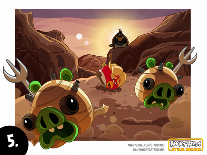 Angry Birds Star Wars: Злые Птички Звездные воины