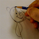 Видео урок: учимся рисовать Винни Пуха