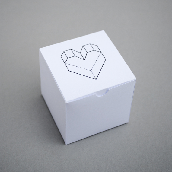 Объемное 3D сердечко из бумаги