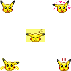 Смайлики с Пикачу / Pikachu emoticons
