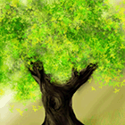 Рисуем дерево в Фотошопе