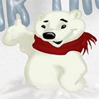 Онлайн квест с полярным медвежонком