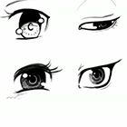 Как нарисовать глаза в стиле аниме в фотошопе или на бумаге