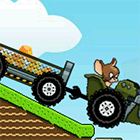 Игра Том и Джерри: Джерри собирает сыр на машине