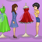 Игра для девочек: магазин бальных и вечерних платьев