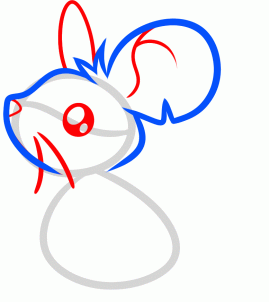 Как нарисовать мышку из игры Трансформайс