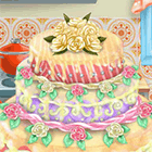 Игра для девочек: украшаем свадебный торт