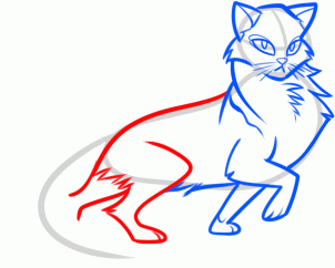 Урок рисования: Коты Воители - Колкозвезд