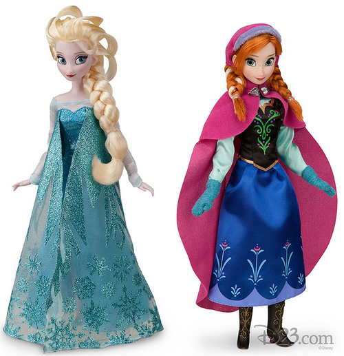 Новые куклы Анны и Эльзы: Холодное Сердце Дисней
