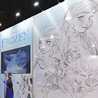 Концепты арты мультфильма Холодное Сердце (Frozen) с выставки Дисней D23