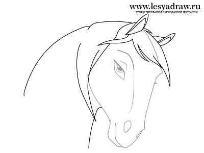 Спирит Душа Прерий: Урок рисования лошади Грозы