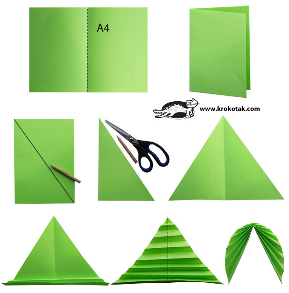 Поделки: осенние листья из бумаги
