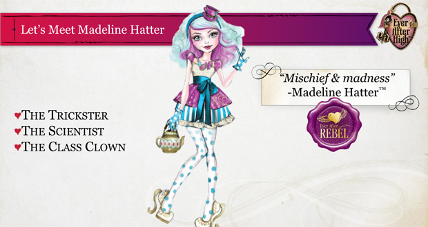 Концепт арты персонажей Ever After High