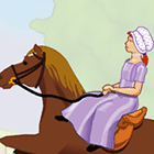 Игра для девочек: Поездка на лошади