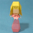 Оригами: Принцесса из бумаги