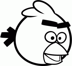 Рисуем красную птичку Angry Birds Рисуем красную птичку Angry Birds