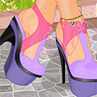 Игра для девочек: Дизайн туфель на высоком каблуке