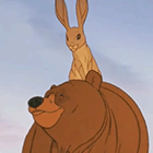 Короткий предновогодний мультфильм: Медведь и Заяц