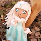 Видео урок: Лепим зимнюю принцессу из полимерной глины
