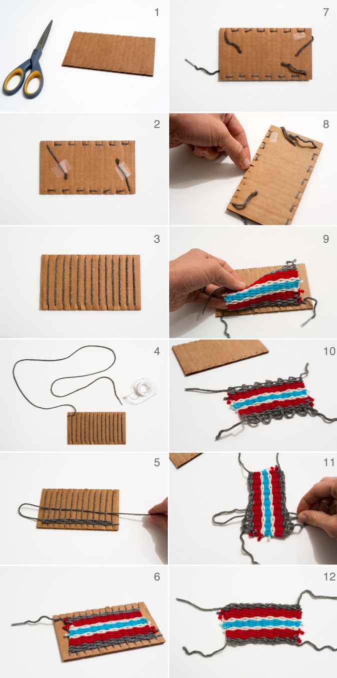 Поделки для девочек: Вязание без спиц