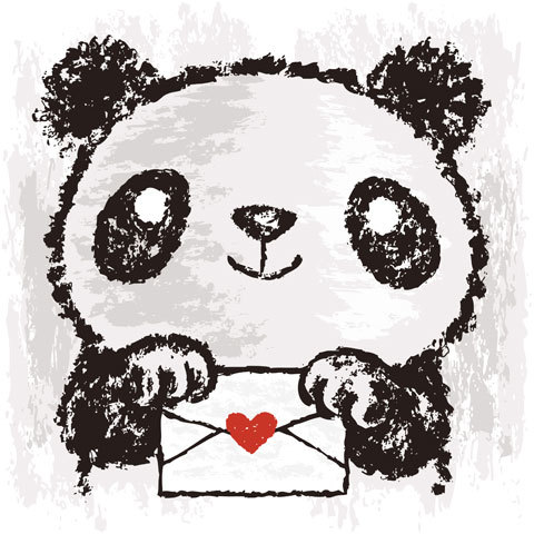 Кавайняшка: Рисунки панды