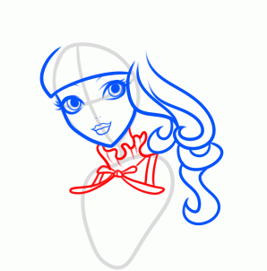 Как рисовать Блонди Локс из Ever After High Как рисовать Блонди Локс из Ever After High