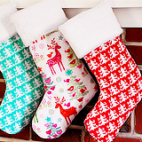 Кавайняшка: Новогодние носочки для подарков