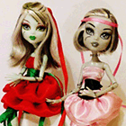 Поделки: Платье "Роза" для кукол Монстр Хай