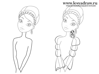 Как рисовать Эшлин Эллу из Ever After High Как рисовать Эшлин Эллу из Ever After High