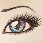 Как нарисовать выразительные "волшебные" глаза
