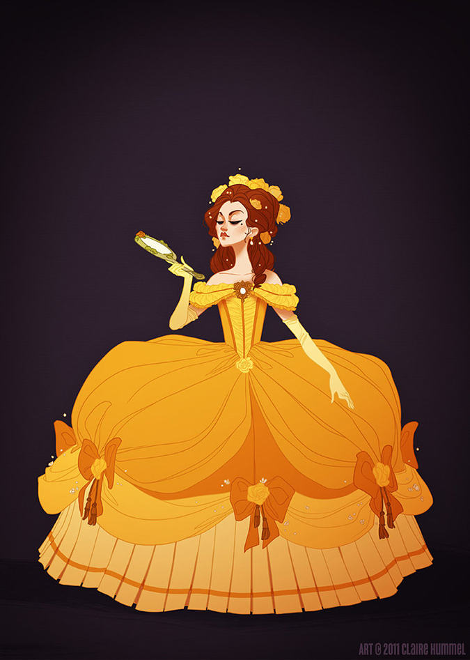 Дисней Принцессы в исторически более верных платьях