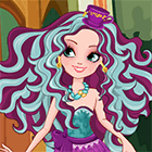 Игра Ever After High: Спа, парикмахерская и макияж для Мэделин Хэттер