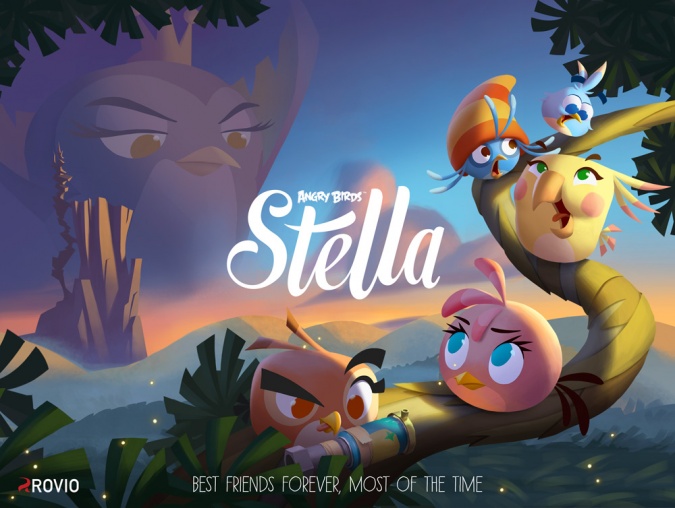 Angry Birds Stella: Розовая птичка скоро получит всемирное внимание