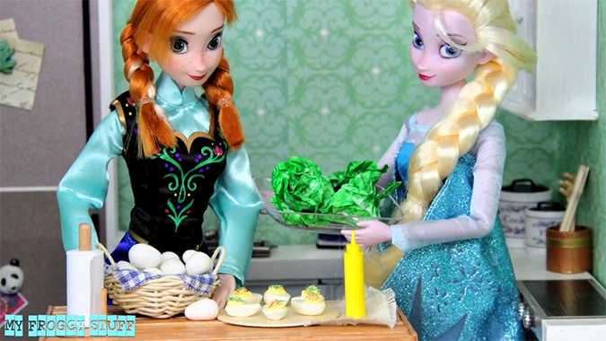 Как сделать пасхальные яйца для кукол