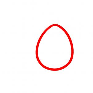 Как рисовать пасхальные яйца