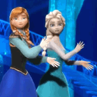 Видео Холодное Сердце: Эльза и Анна танцуют под песню Мику