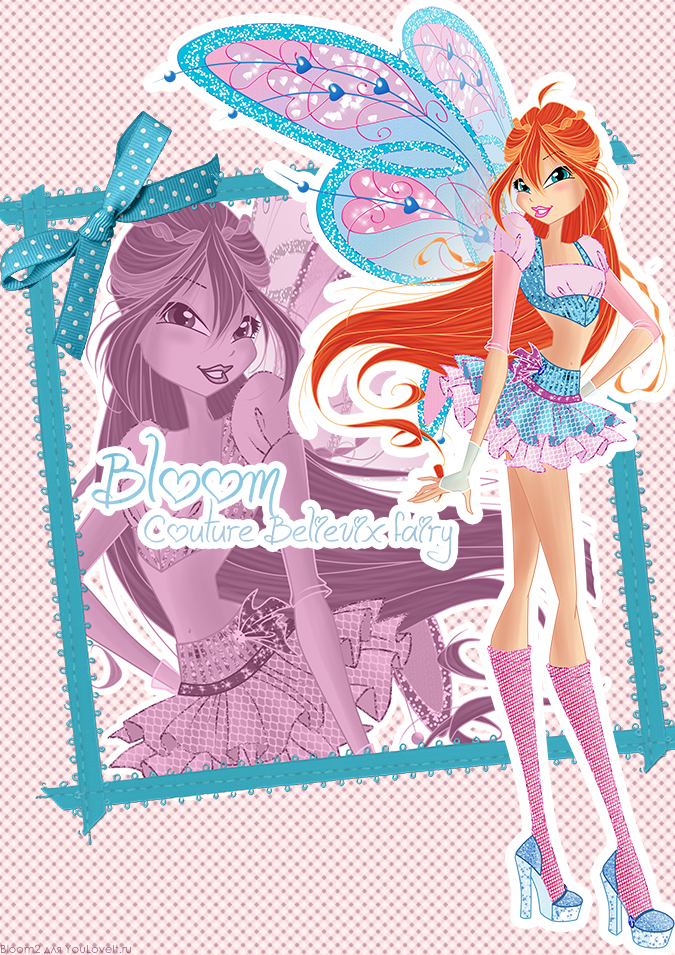 Винкс Клуб: Плакат с Блум в биливиксе в стиле Fairy Couture