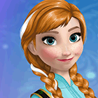 Игра Холодное Сердце: Принцесса Анна и ее макияж