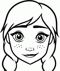Холодное Сердце: Как нарисовать принцессу Анну Холодное Сердце: Как нарисовать принцессу Анну