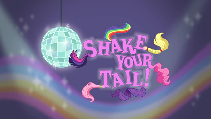 Девушки Эквестрии Радужный Рок: Видео с песней Shake Your Tail