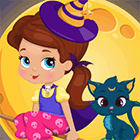 Игра для девочек: Волшебное зелье маленькой ведьмочки
