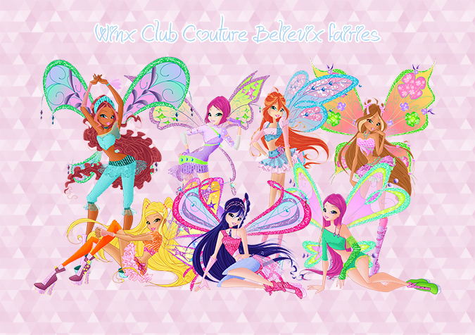 Винкс Клуб: Большой плакат Винкс Биливикс Fairy Couture