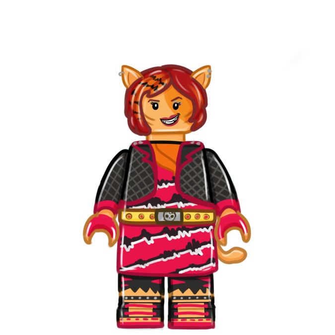 Кавайняшка: Монстр Хай LEGO