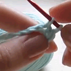 Основы вязания крючком: вязание столбиков с накидом и без