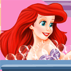 Игра для девочек: Приборка в ванной Ариэль