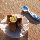 Поделки из полимерной глины: миниатюрная ложка для кукол