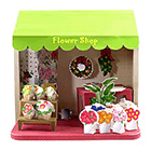 Распечатки кукольных домиков: Булочная и магазин цветов