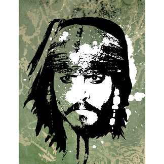 Пираты Карибского Моря: Стилизованные картинки