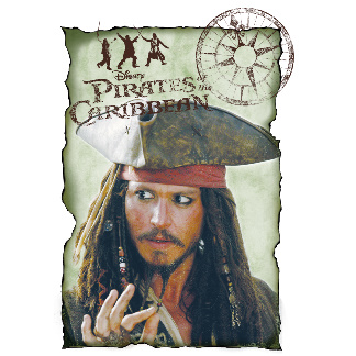 Пираты Карибского Моря: Стилизованные картинки